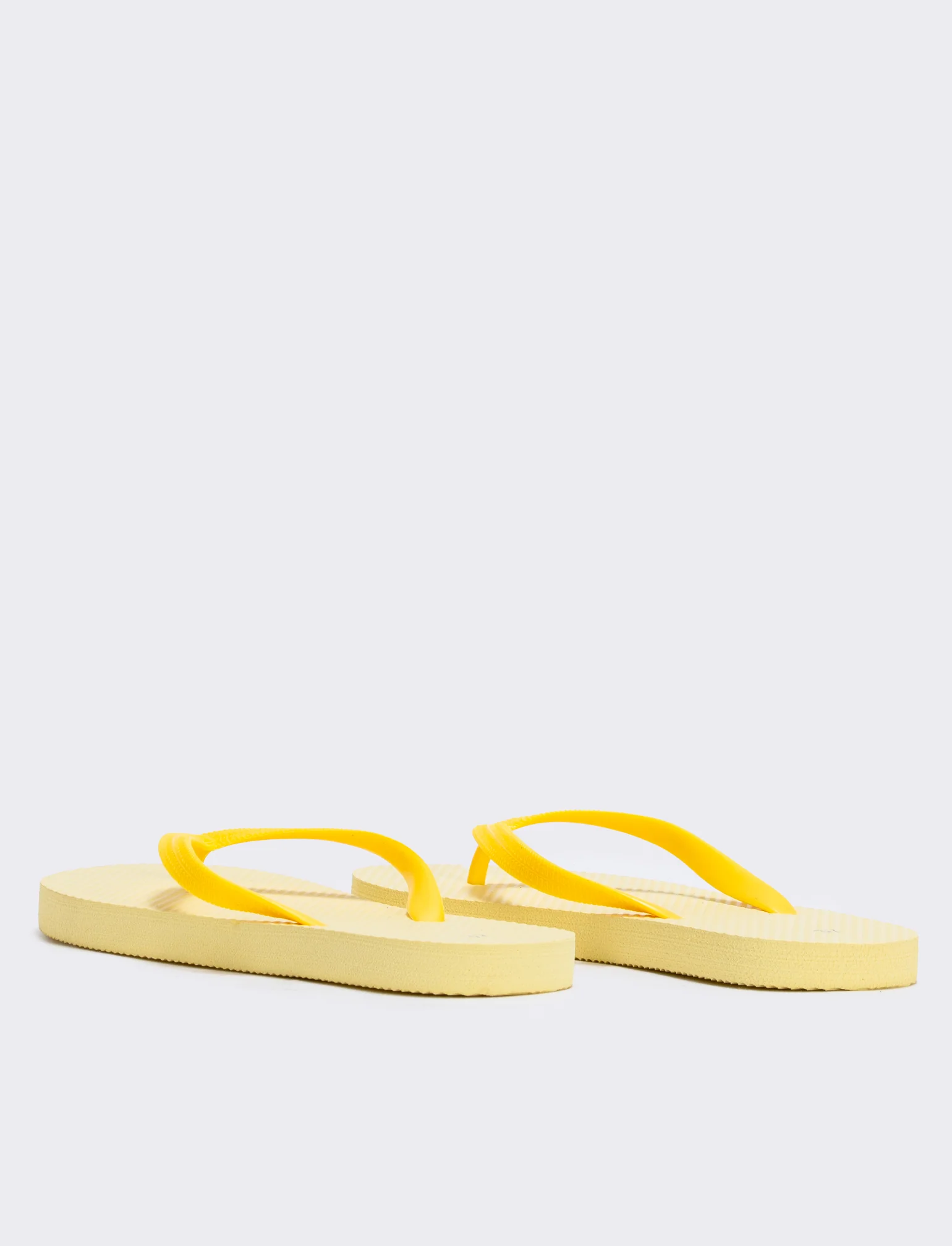 Infradito monocolore da in PVC - Giallo - Image 2