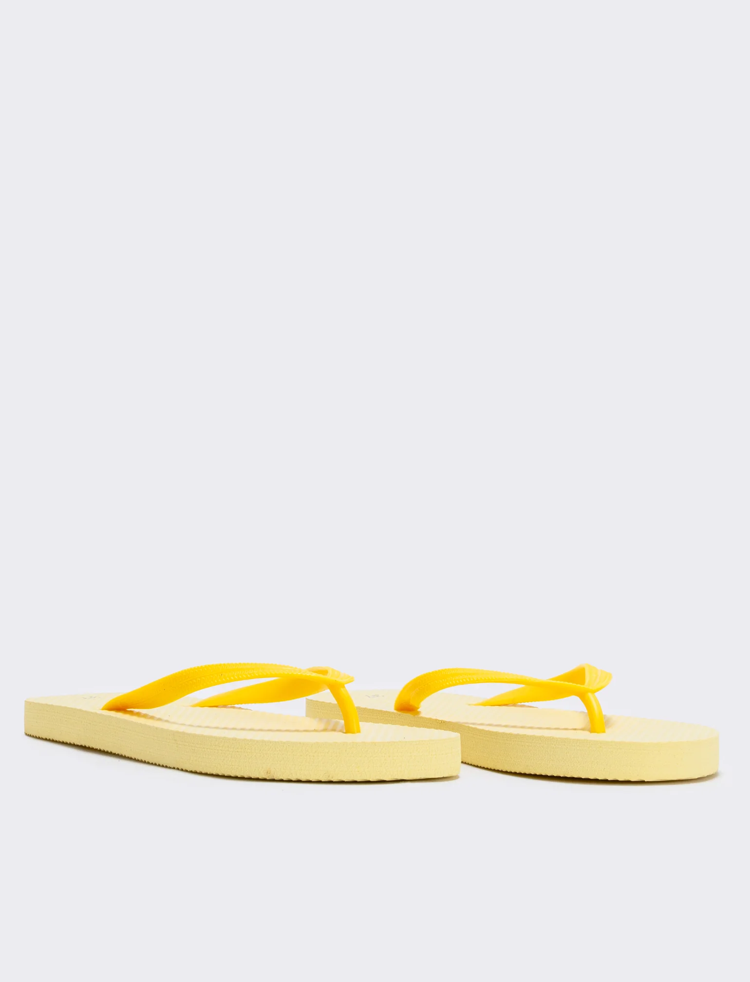 Infradito monocolore da in PVC - Giallo - Image 3