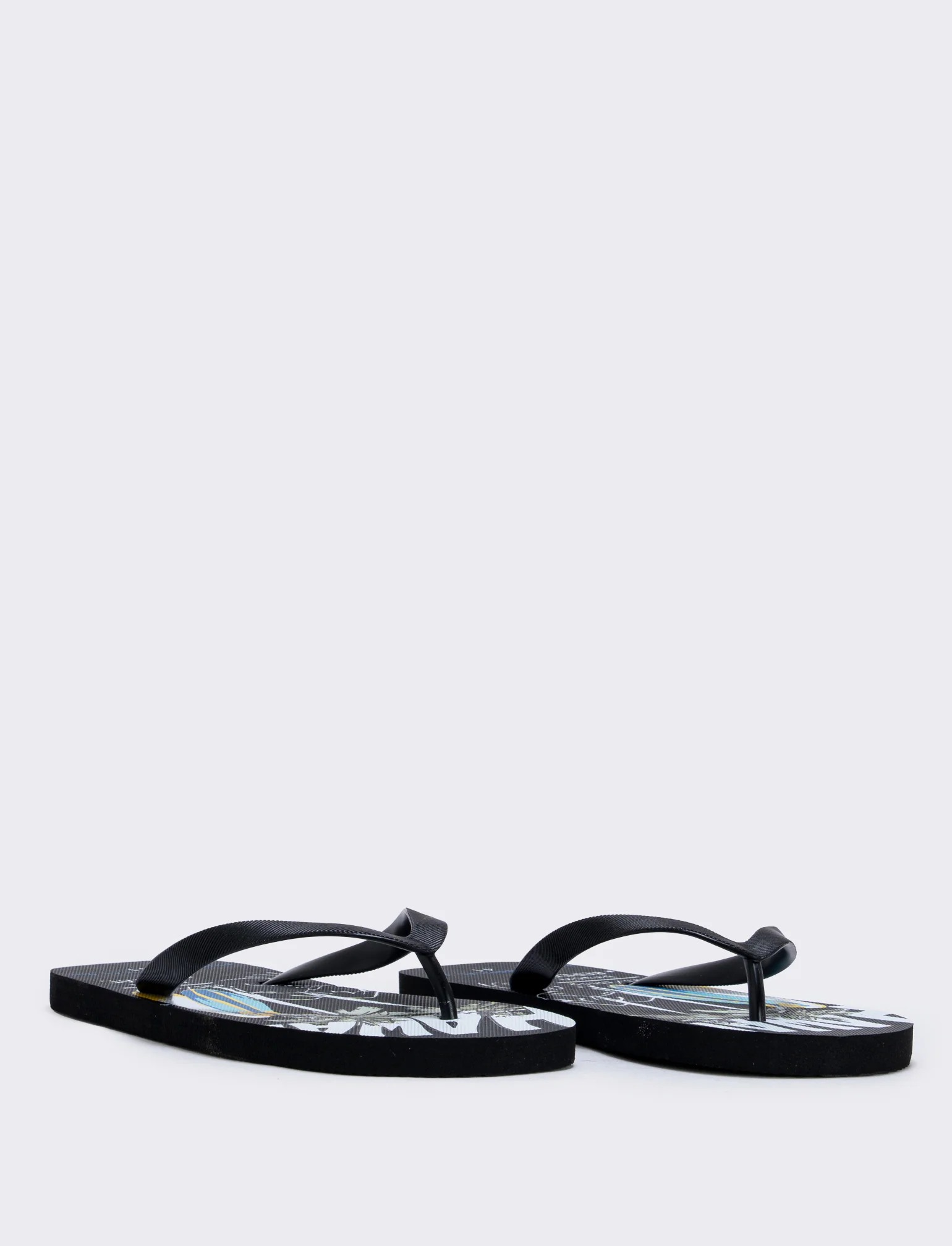 Infradito Surf Beach da uomo in pvc - Nero - Image 3
