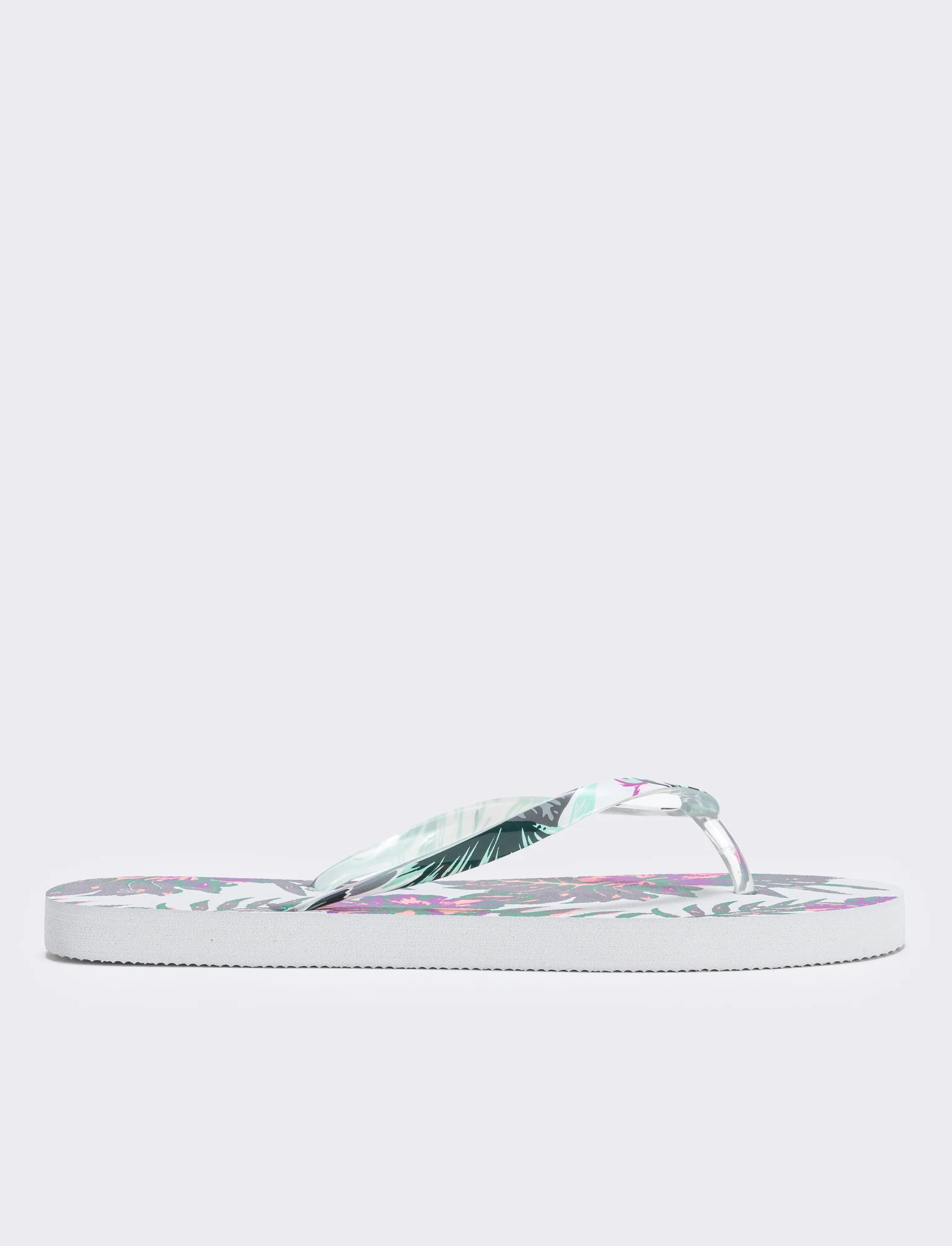 Infradito tropicali da in PVC - Bianco
