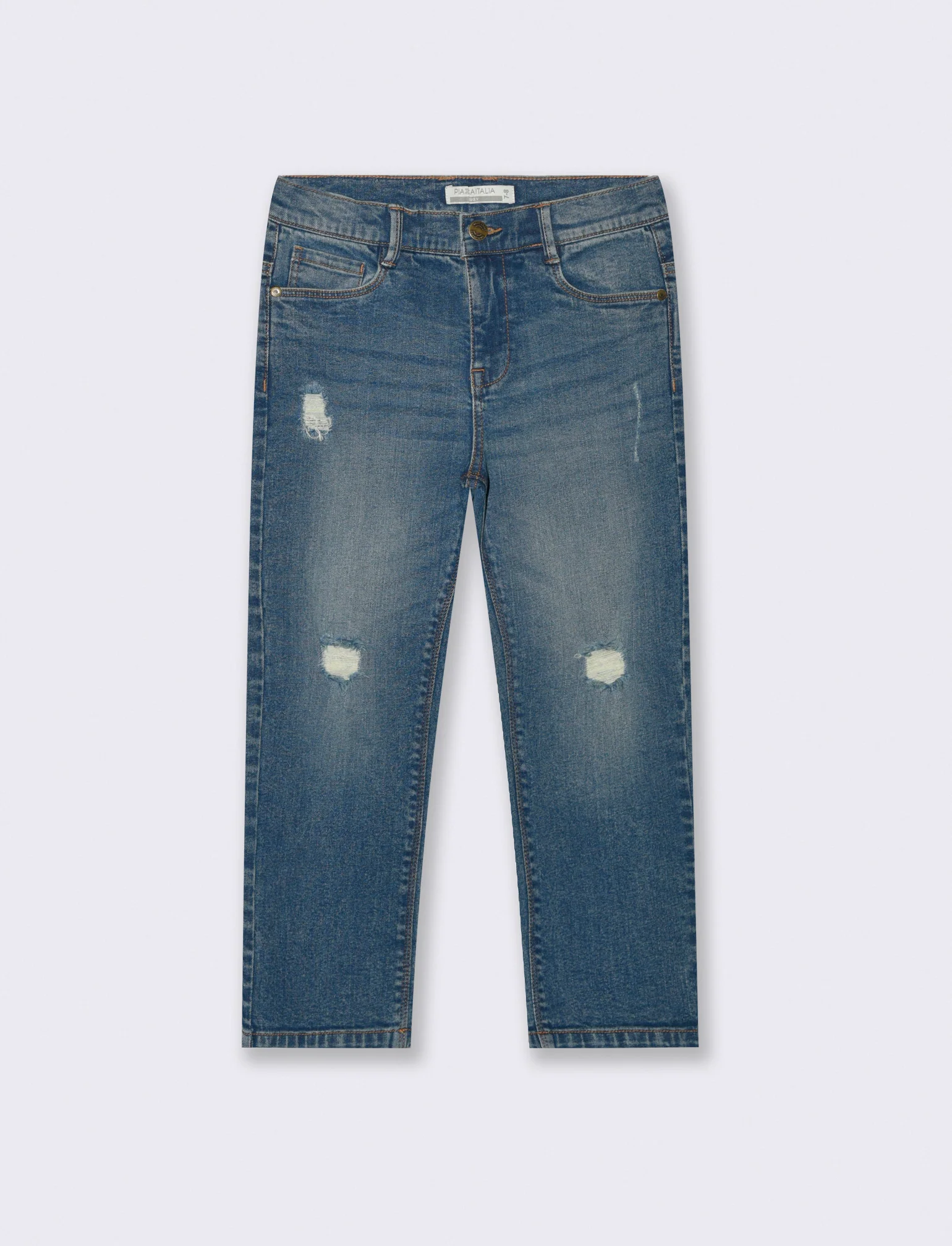 Jeans 5 tasche. - Denim chiaro - Image 2