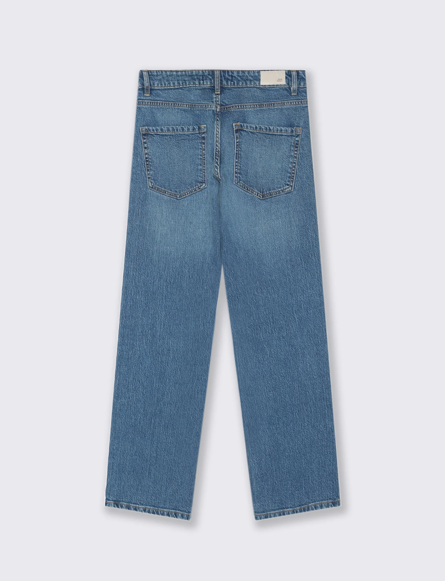 JEANS A GAMBA DRITTA - Denim - Image 5