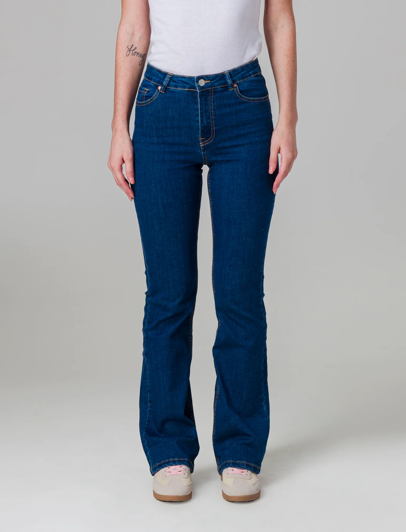Jeans a zampa da donna - Denim