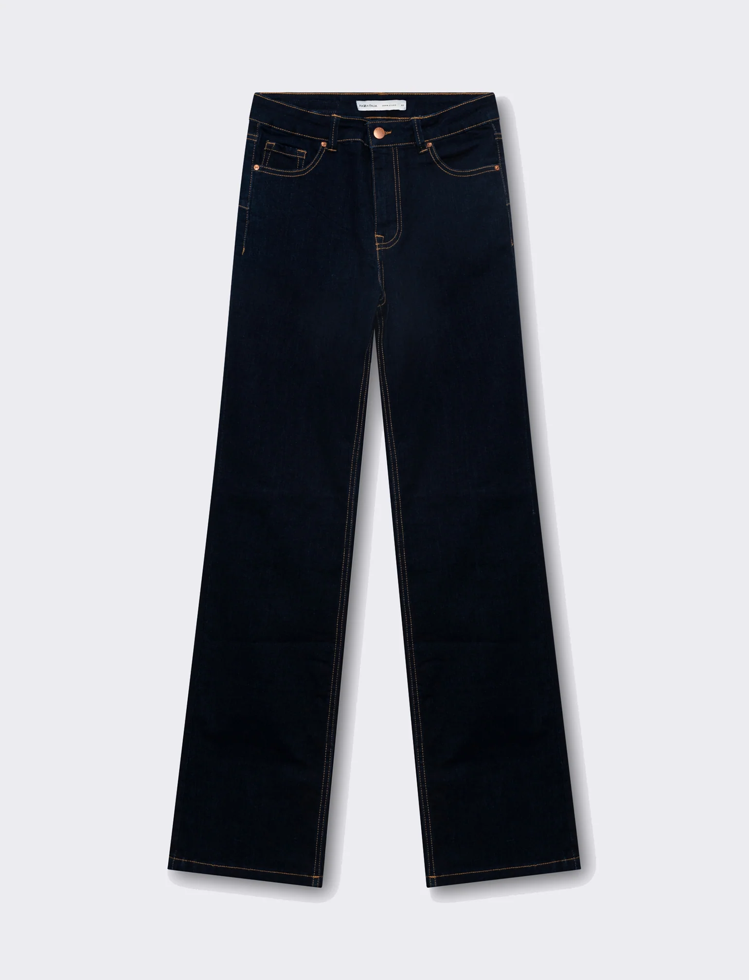 Jeans a zampa da donna - DENIM SCURO - Image 4