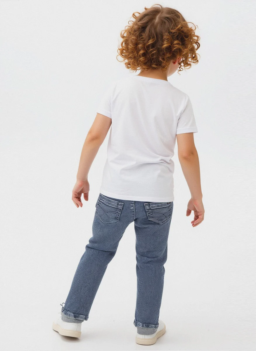 JEANS A ZAMPA - DENIM SCURO - Image 2