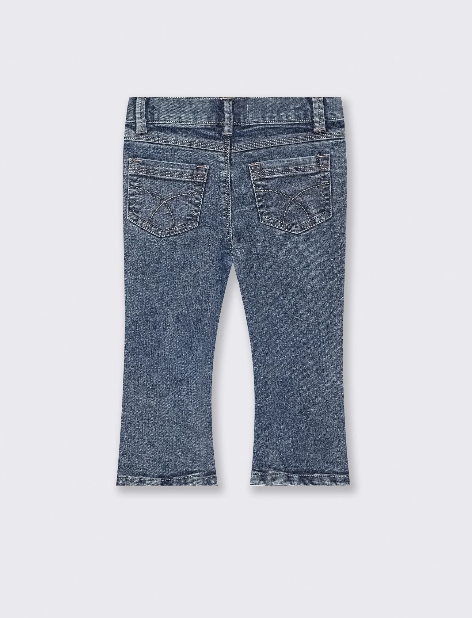 JEANS A ZAMPA - DENIM SCURO - Image 4
