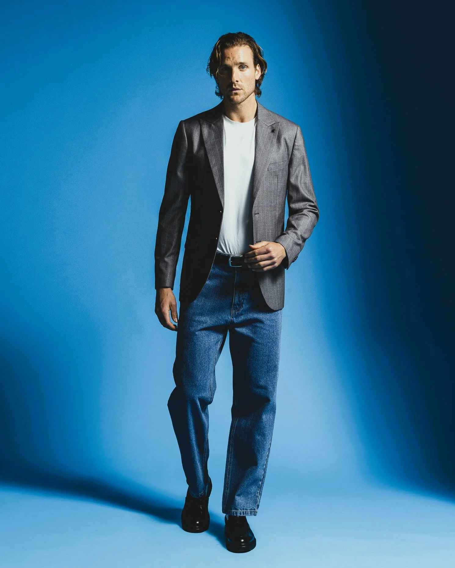 JEANS BAGGY FIT BLU MEDIO - Denim - Image 4