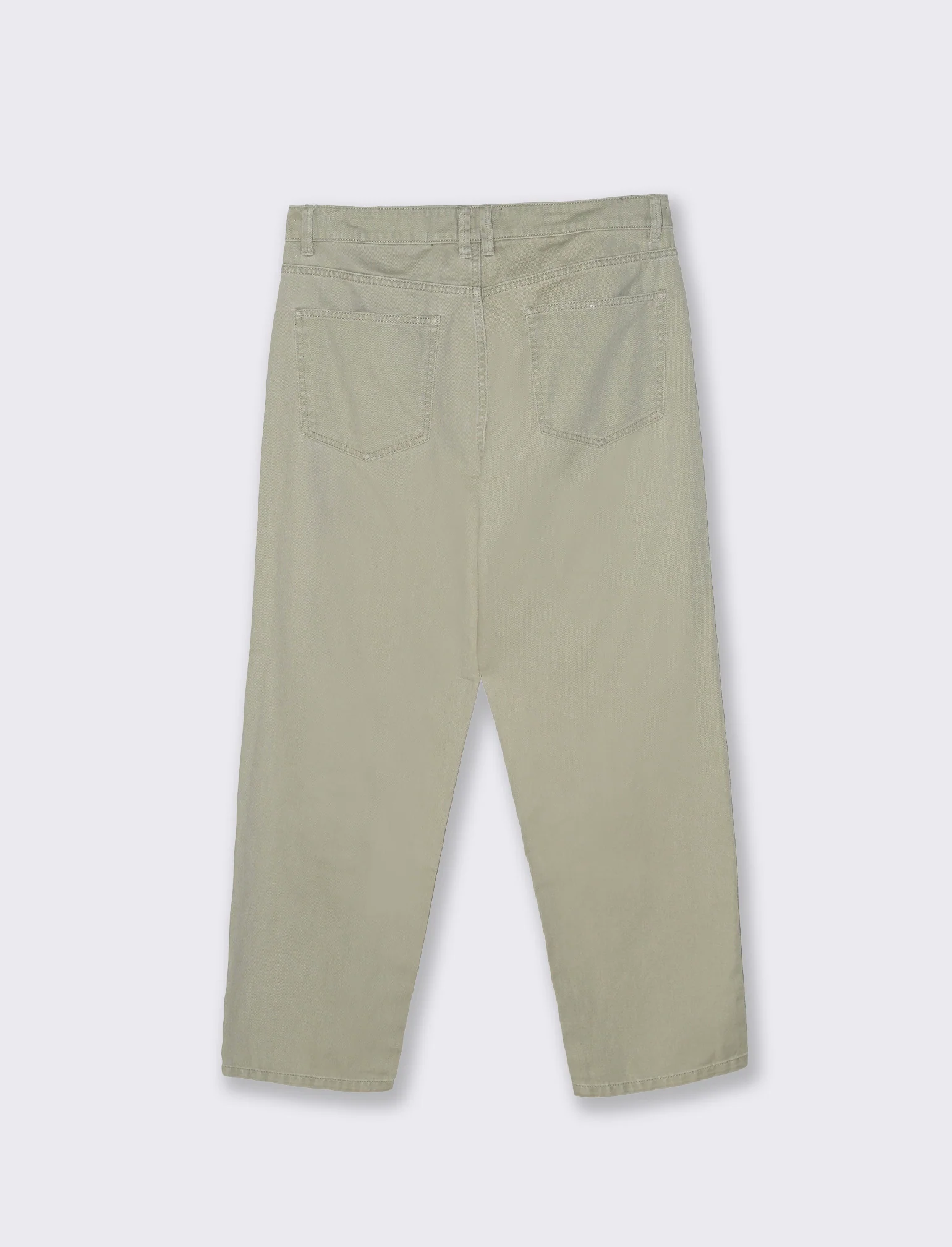 Jeans Baggy Fit Leggero in Denim - Grigio stone - Image 5