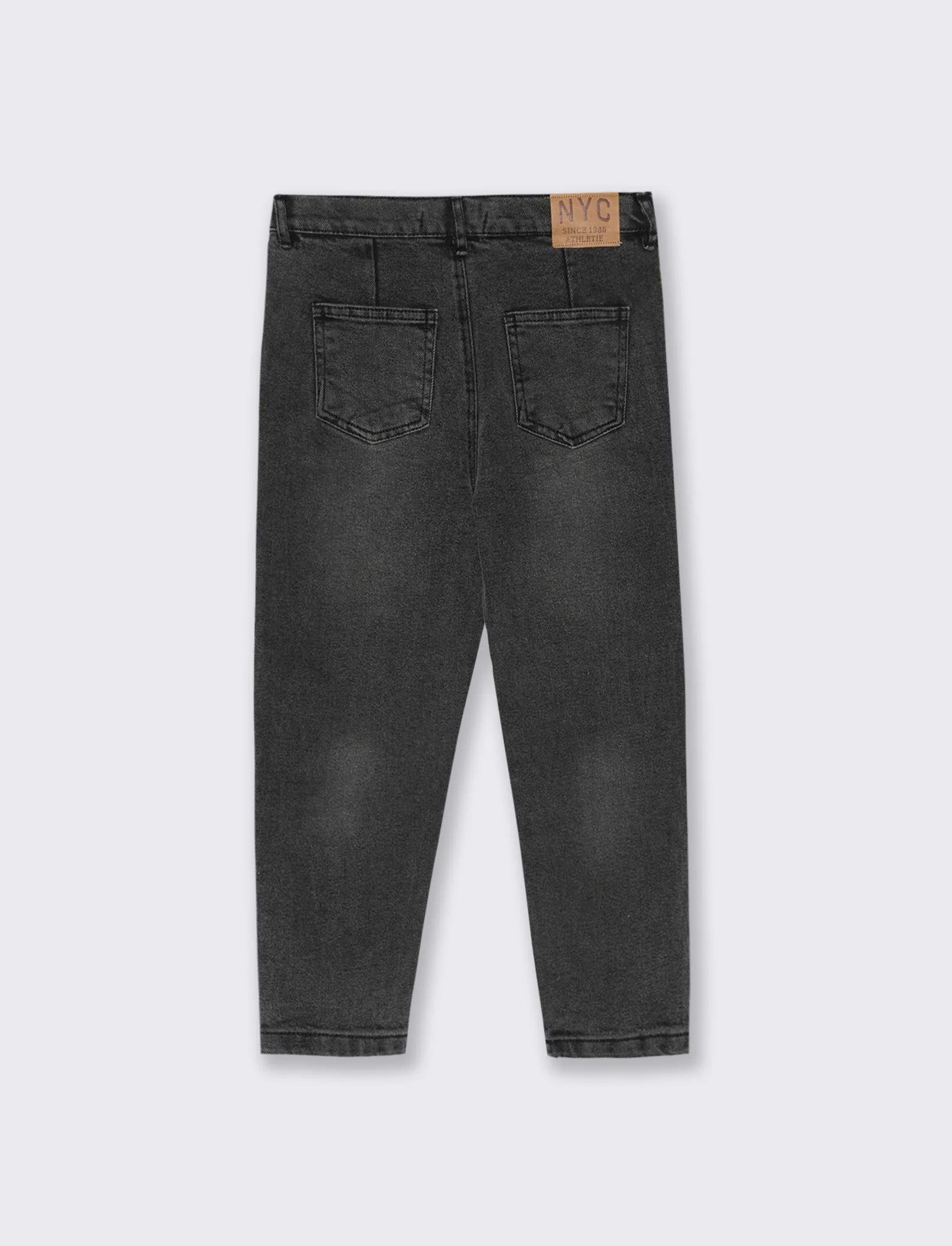 JEANS BALLON IN DENIM - Nero - Image 2