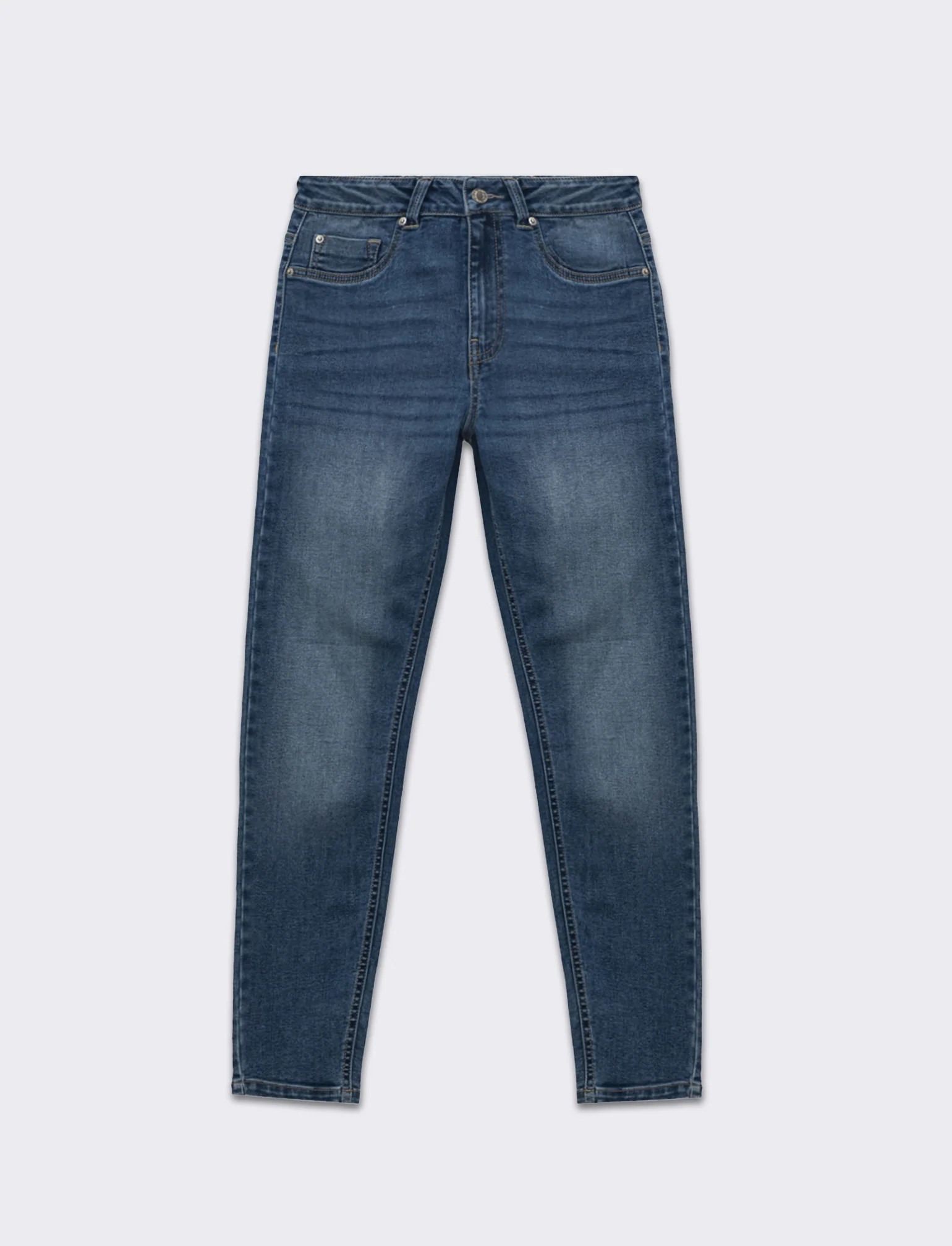 Jeans basico 5 tasche da donna - Denim - Image 4