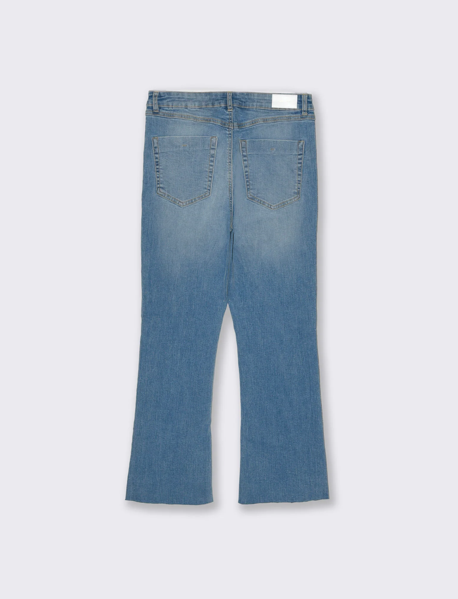 Jeans basico alla caviglia da donna - Denim - Image 5