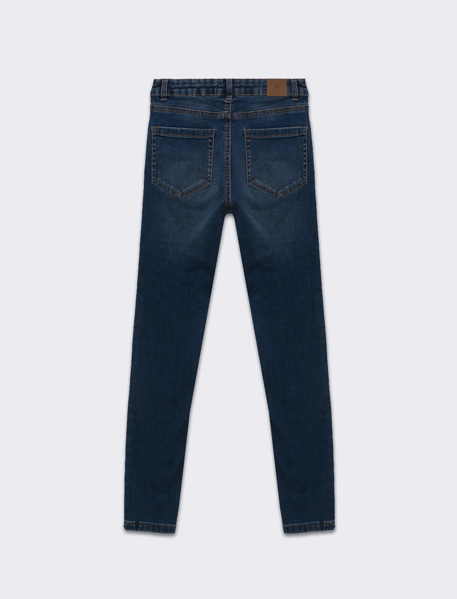 Jeans basico skinny da donna - DENIM SCURO - Image 5
