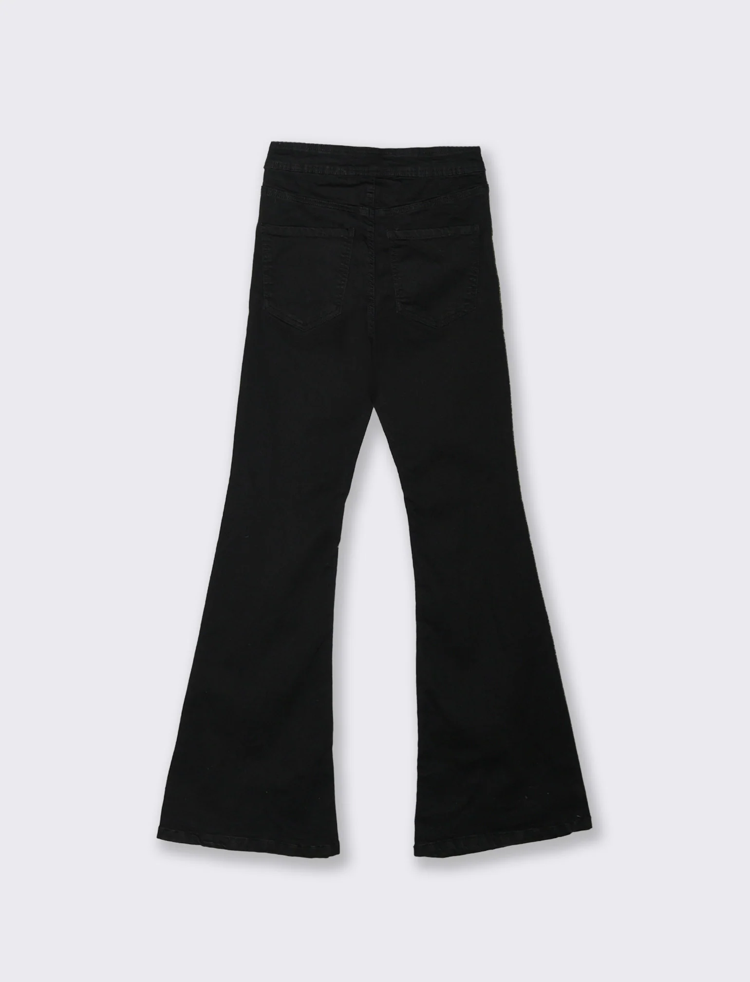 JEANS BOOTCUT HIGH WAIST - Nero - Image 3