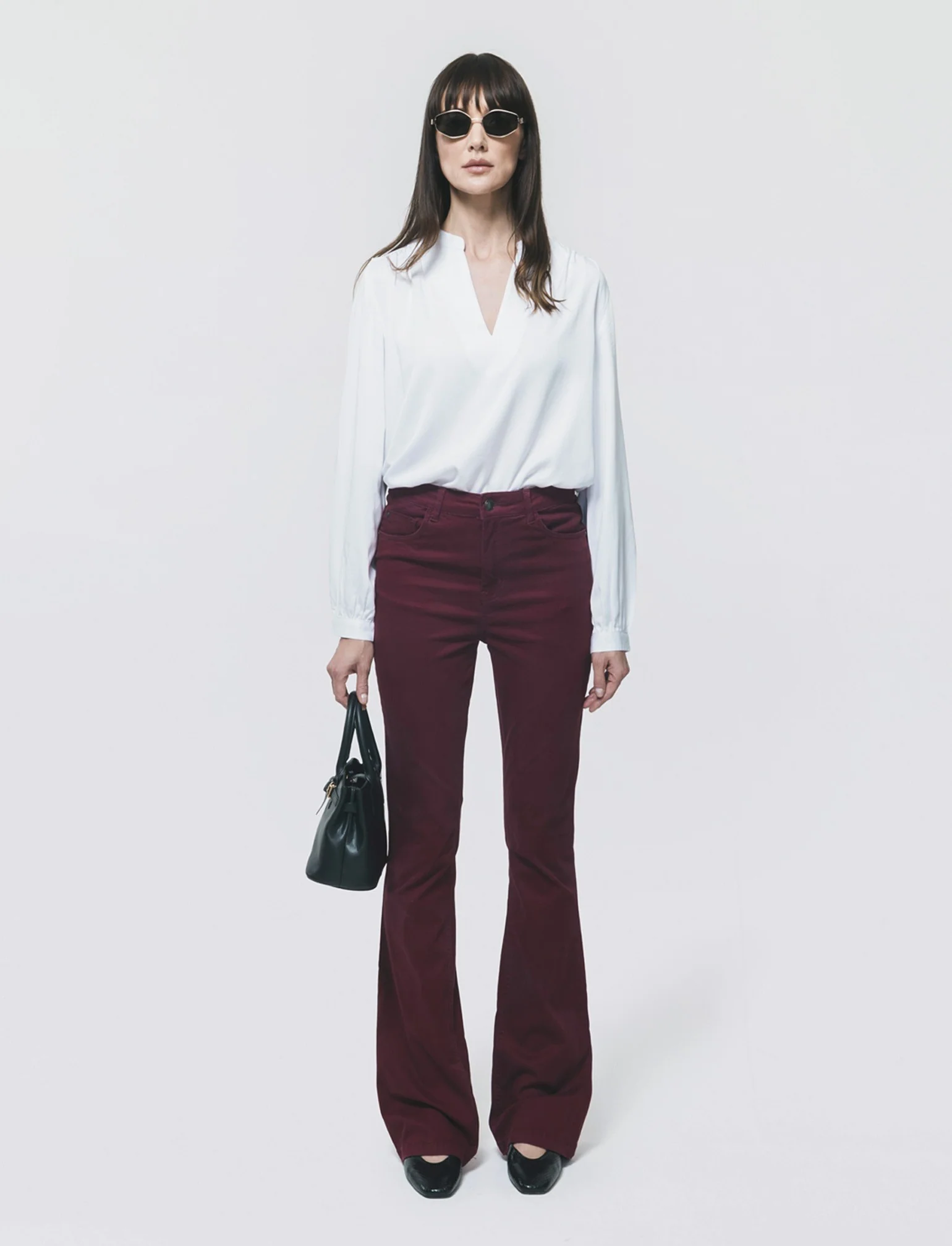 JEANS BOOTCUT VITA REGOLARE - Vinaccia - Image 3