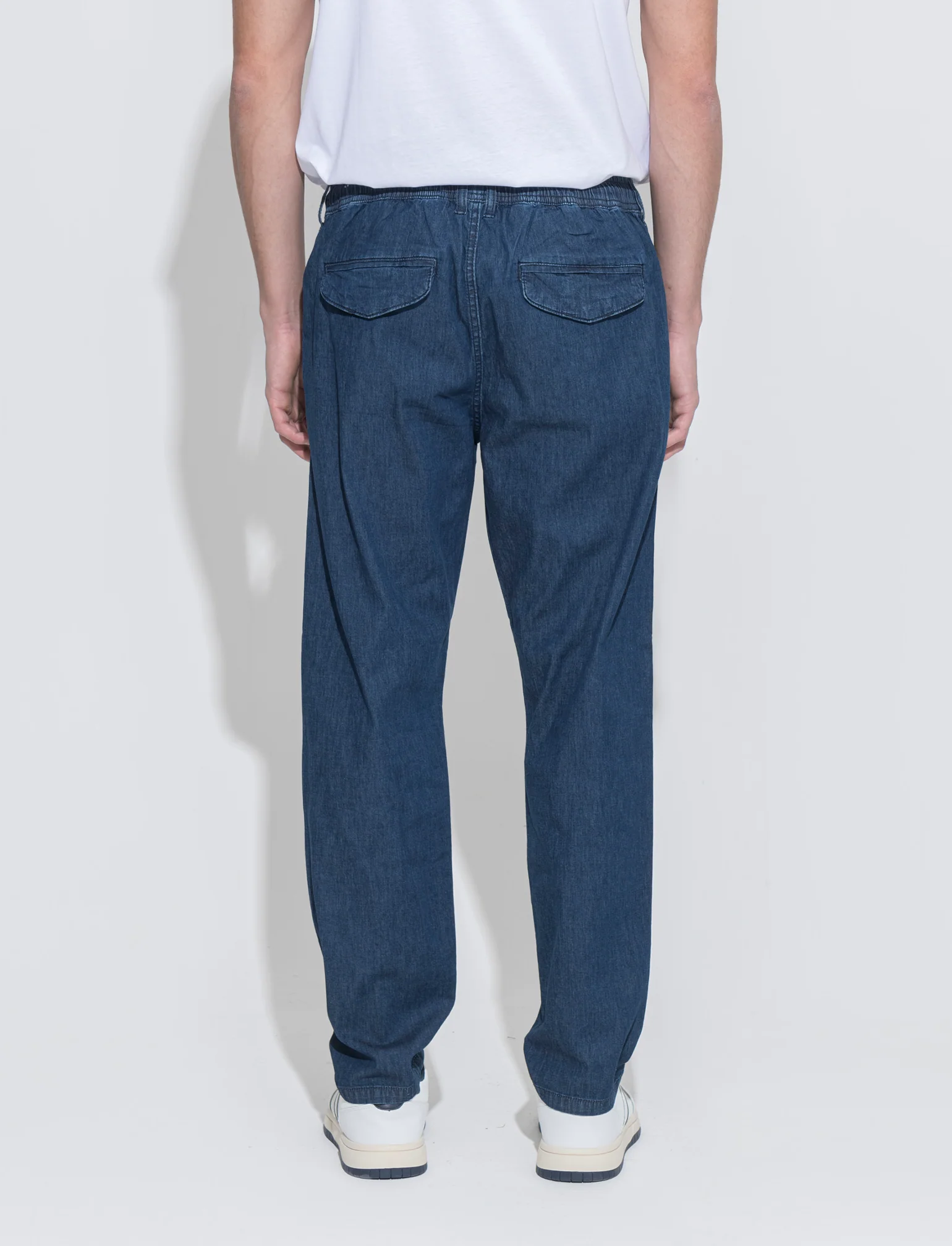 Jeans chino jogger da uomo - Denim - Image 2