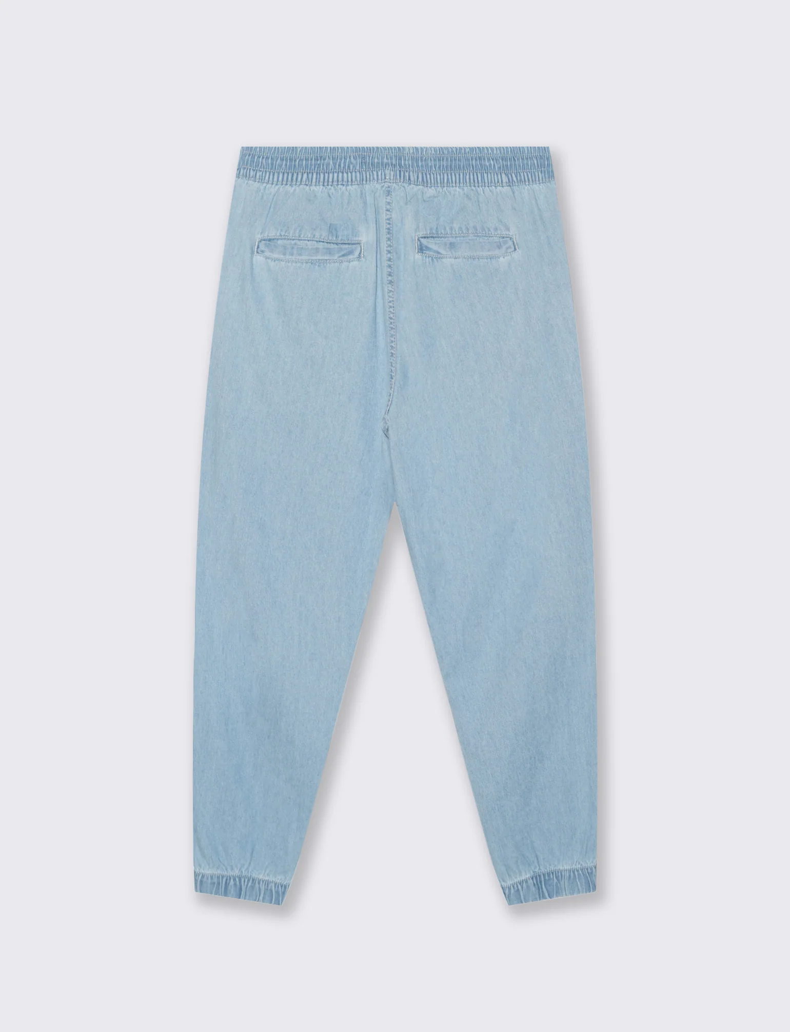 Jeans Chino Jogger Leggero e Slavato - Denim chiaro - Image 2