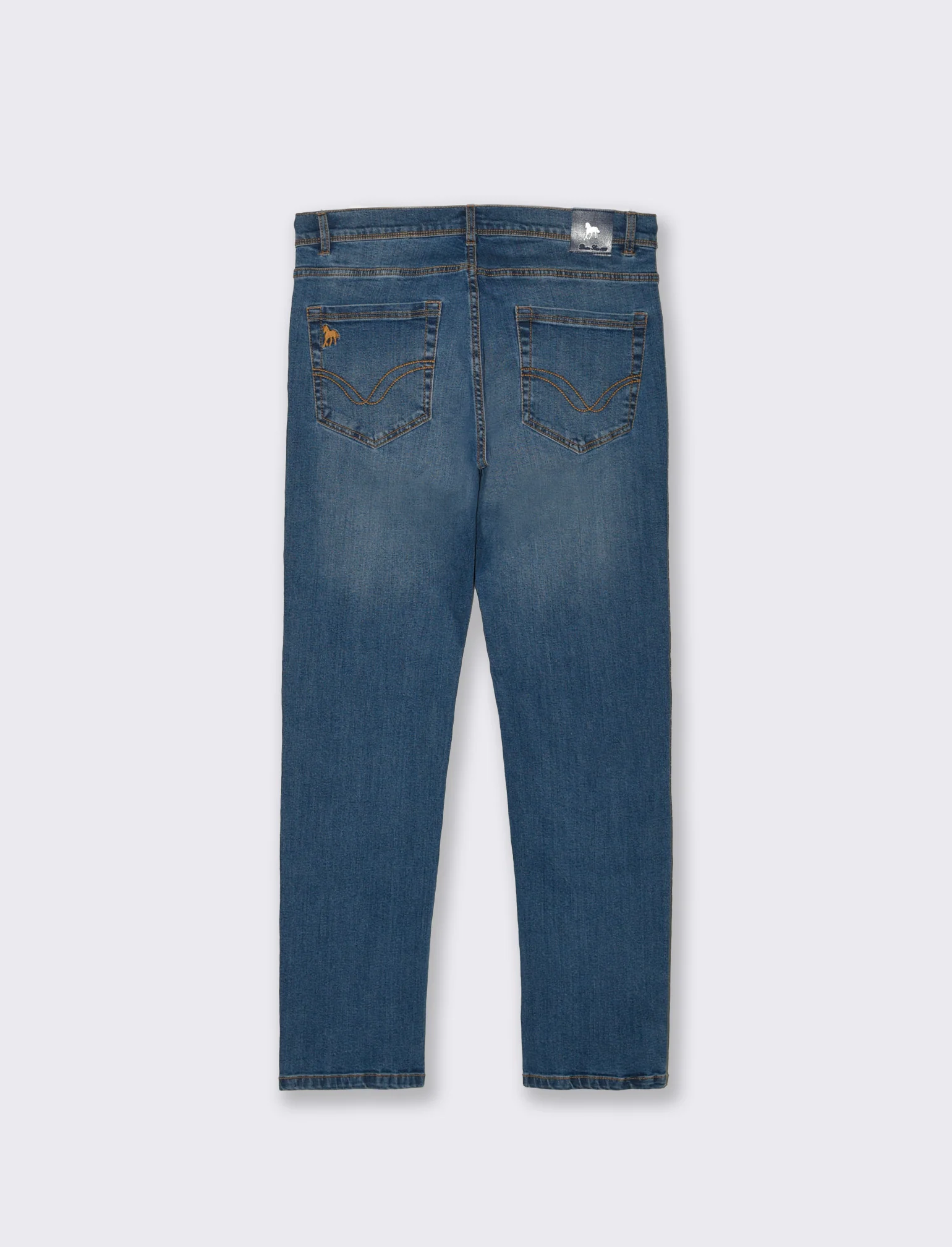 Jeans chino regular fit da uomo - Denim - Image 2