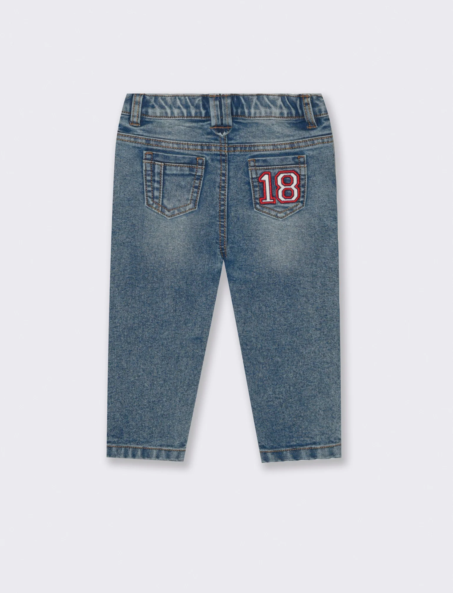 Jeans con patch - Denim - Image 2