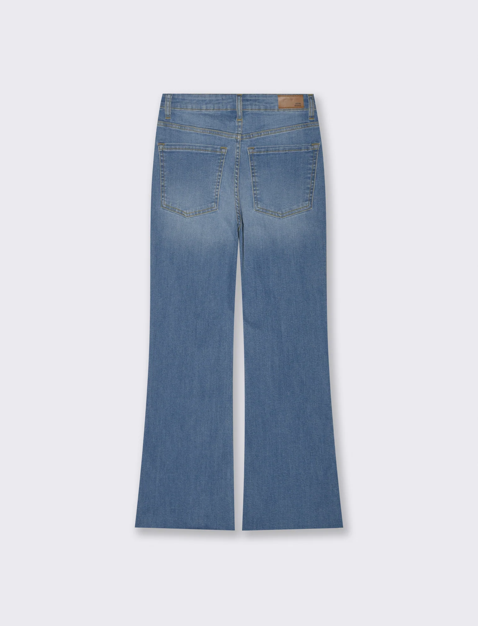JEANS CROPPED FLARE - Denim - Image 2