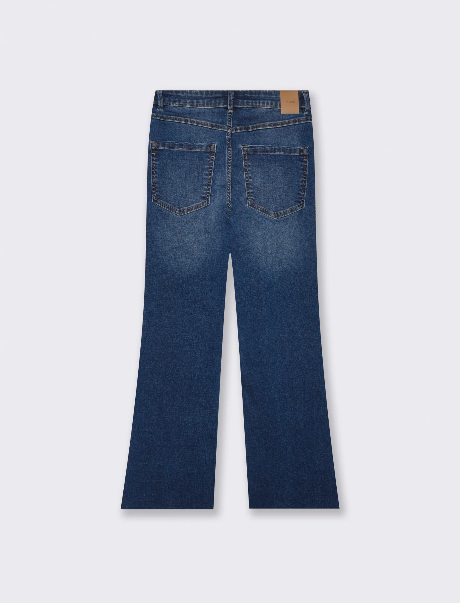 JEANS CROPPED FLARE - DENIM SCURO - Image 2