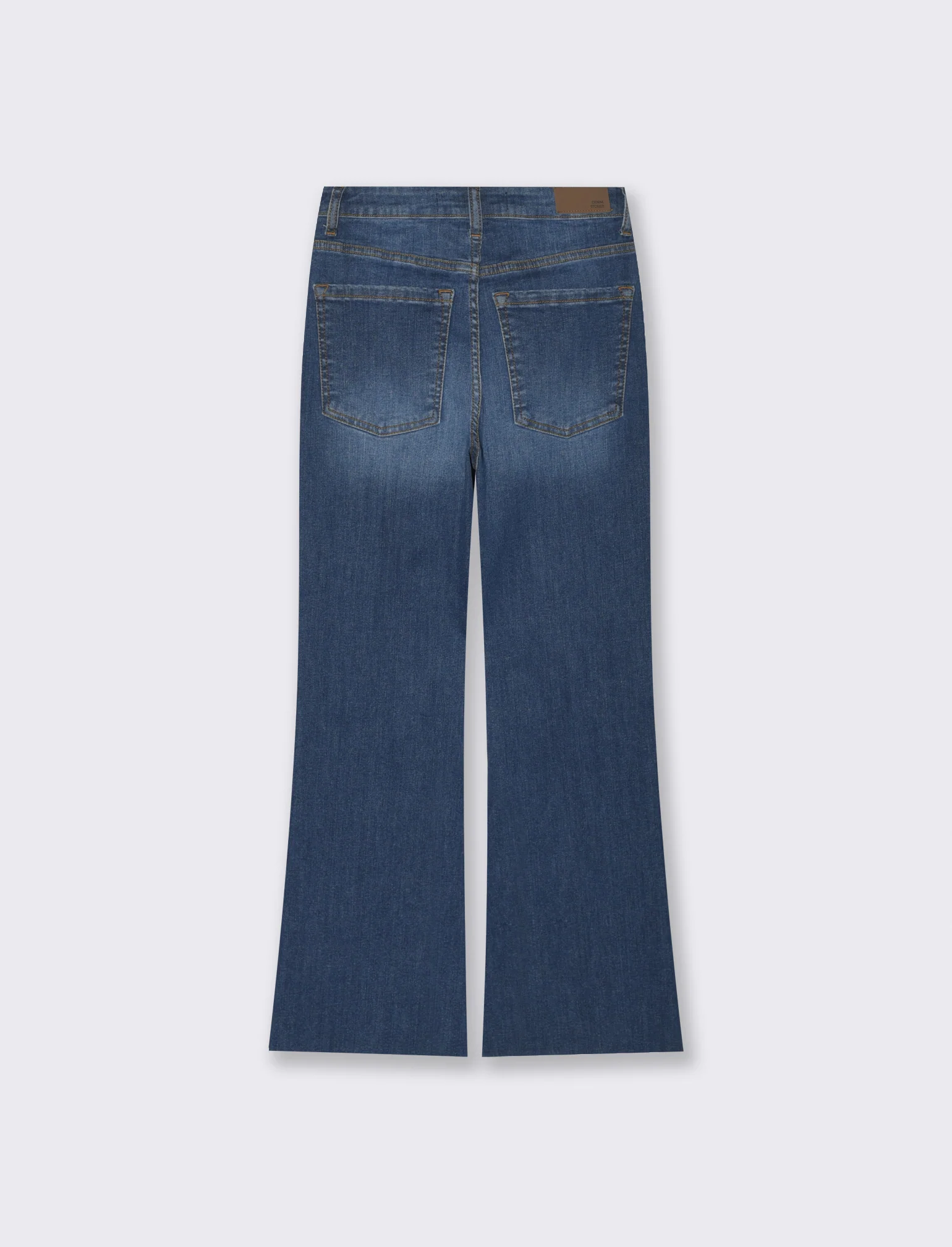 JEANS CROPPED FLARE - DENIM SCURO - Image 2