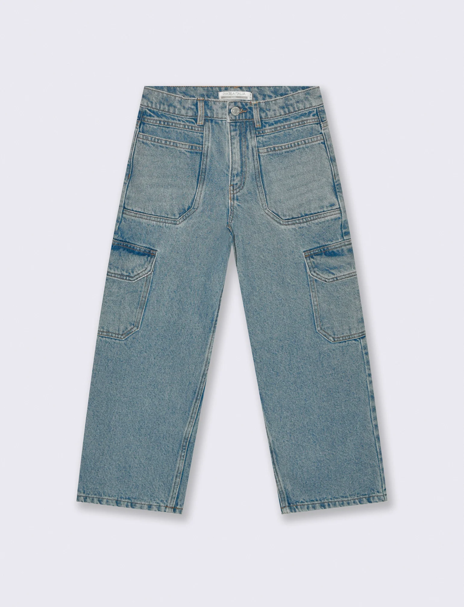Jeans gamba ampia - Denim - Image 3