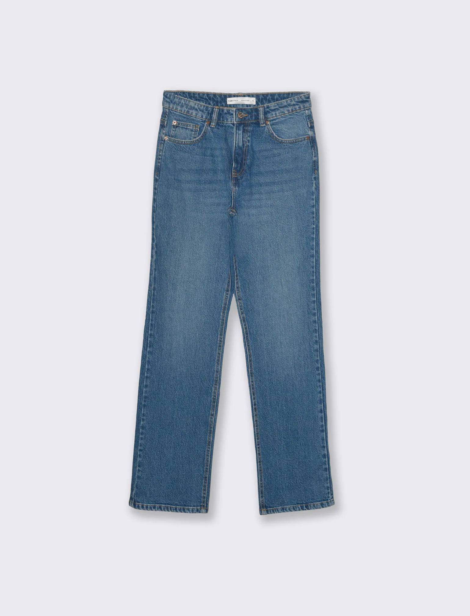 Jeans gamba diritta da donna - Denim - Image 4