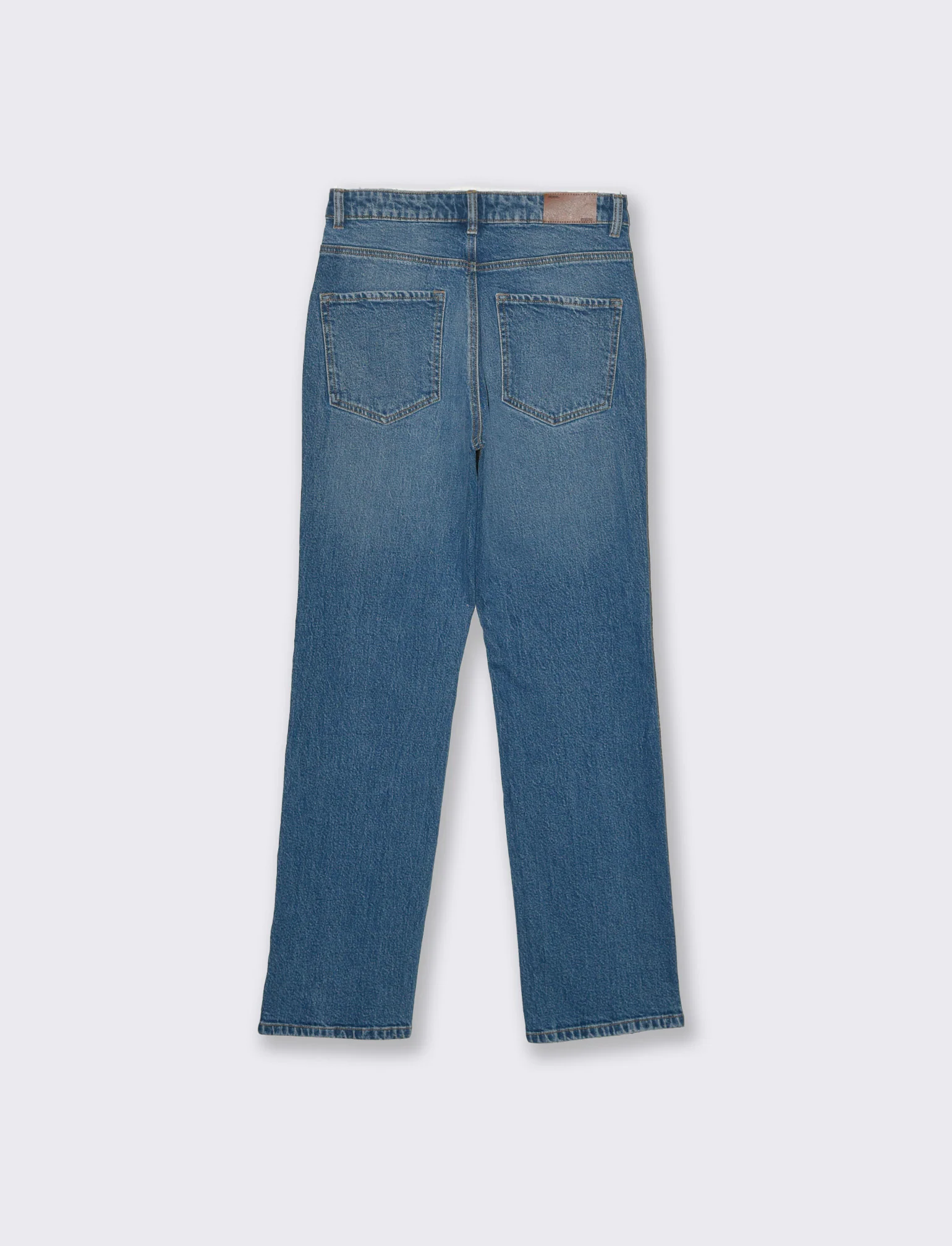 Jeans gamba diritta da donna - Denim - Image 5