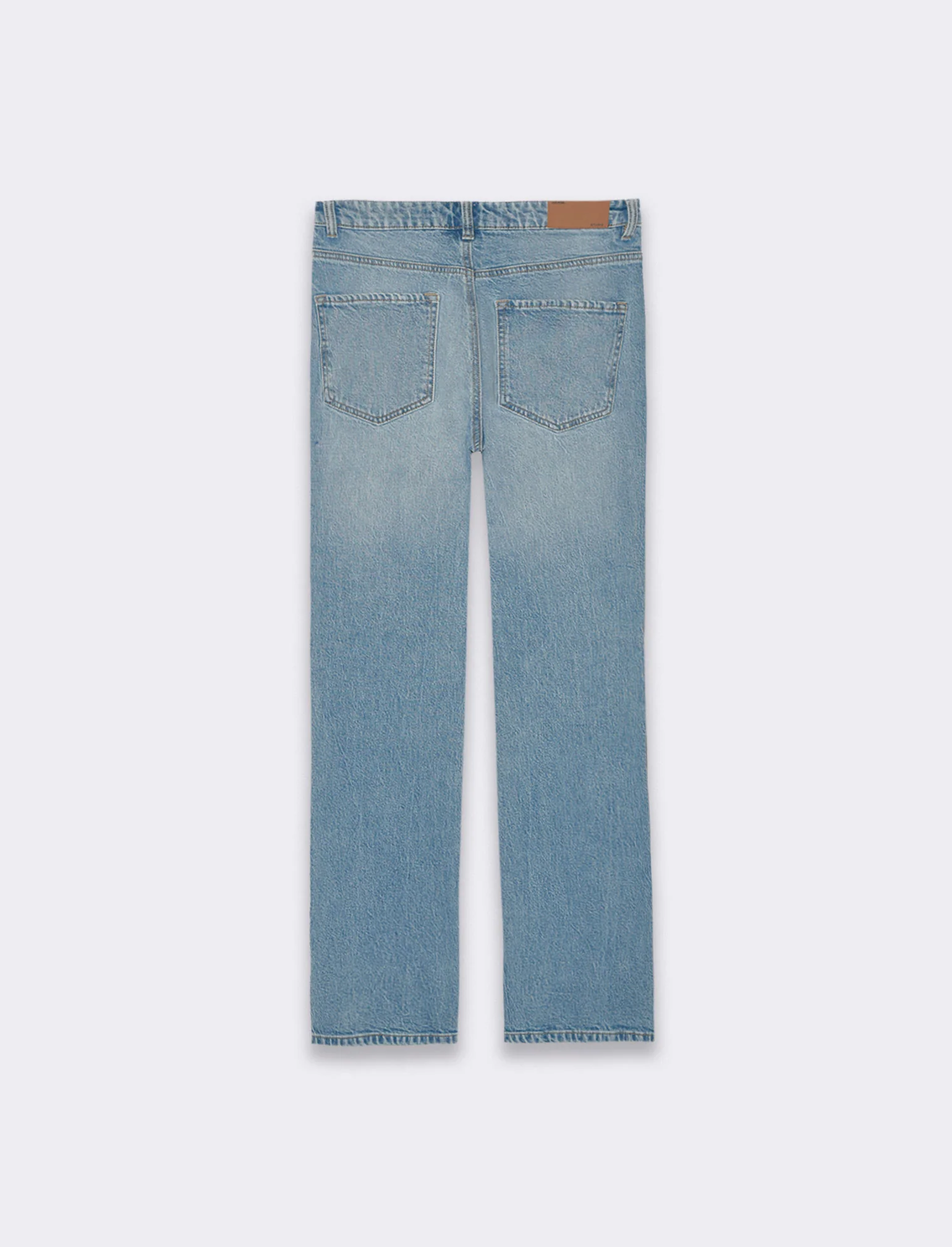 Jeans gamba diritta da donna - Denim chiaro - Image 5