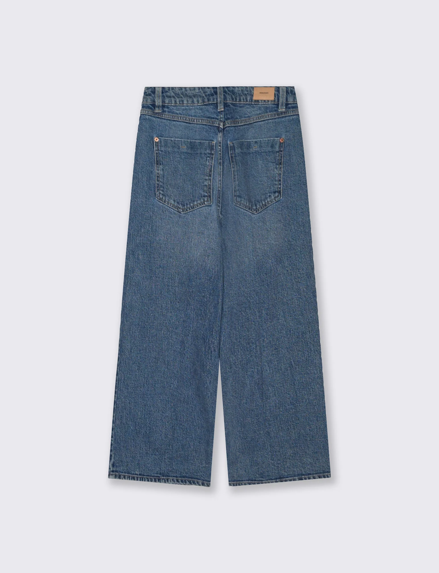 Jeans Gamba Dritta Lunghezza Caviglia - Denim - Image 2