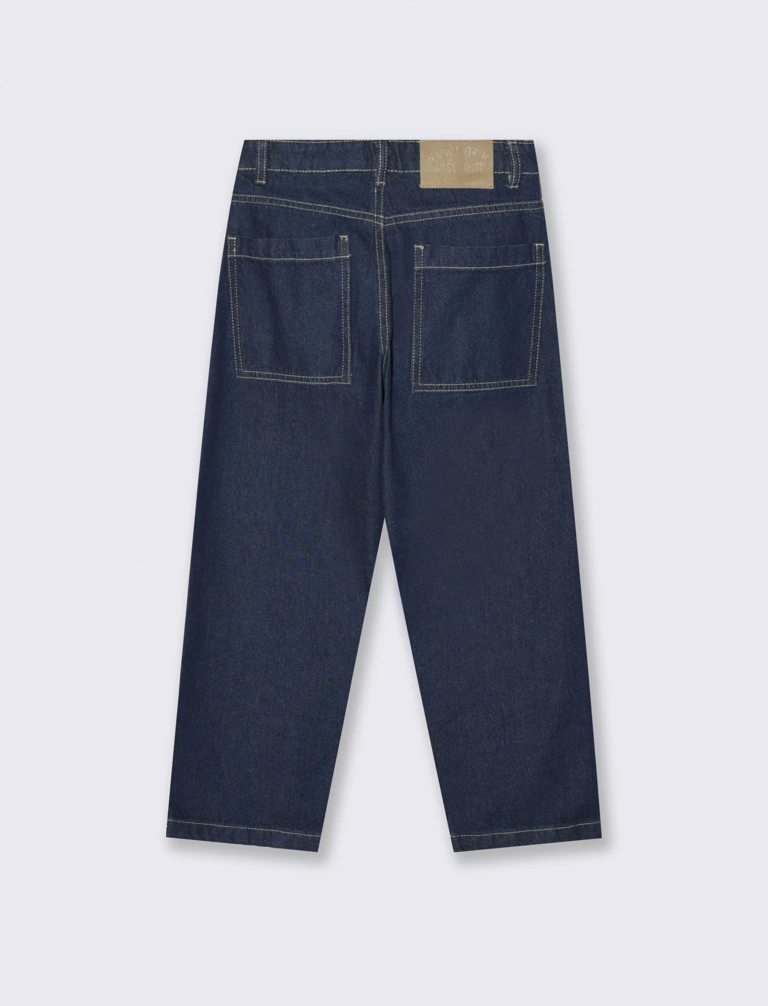 Jeans loose fit 5 tasche blu intenso - Denim - Image 2