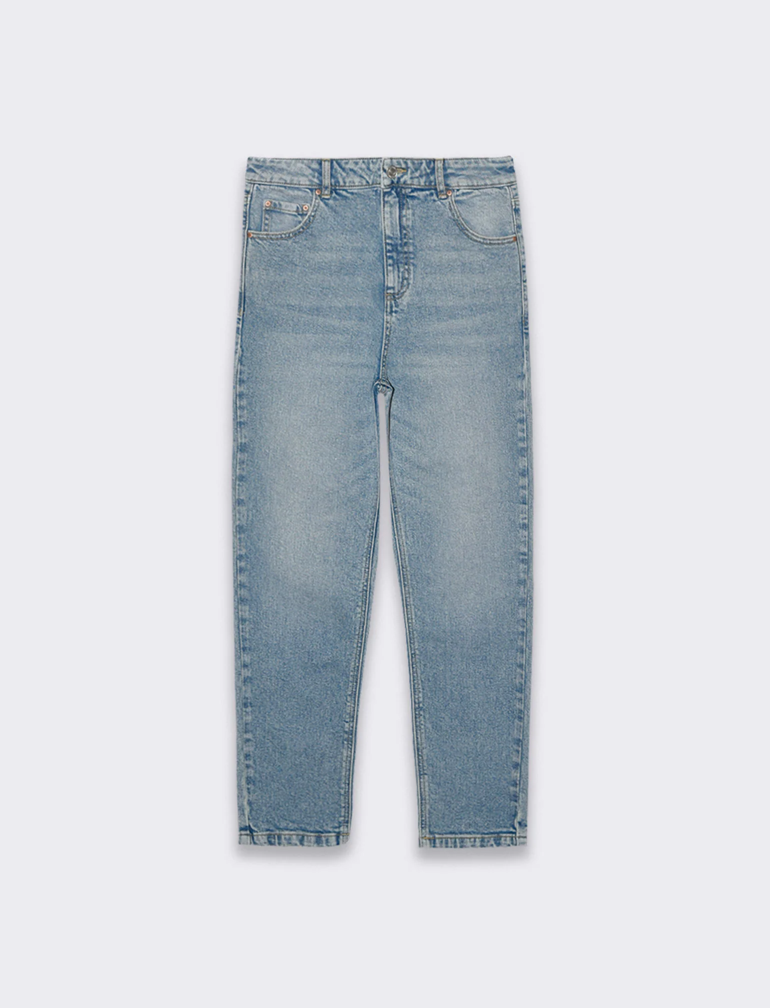 Jeans mom fit da donna - Denim - Image 4