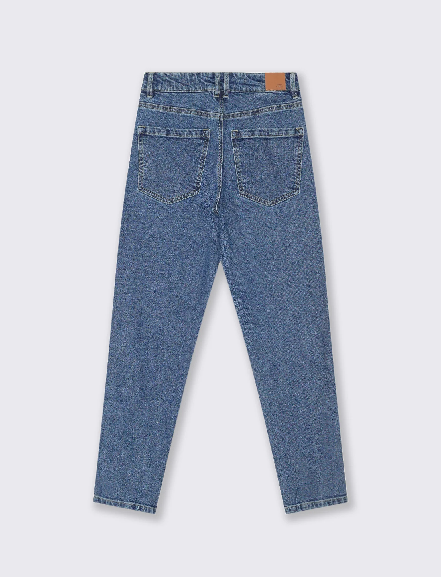 JEANS MOM FIT SLIM - DENIM SCURO - Image 2