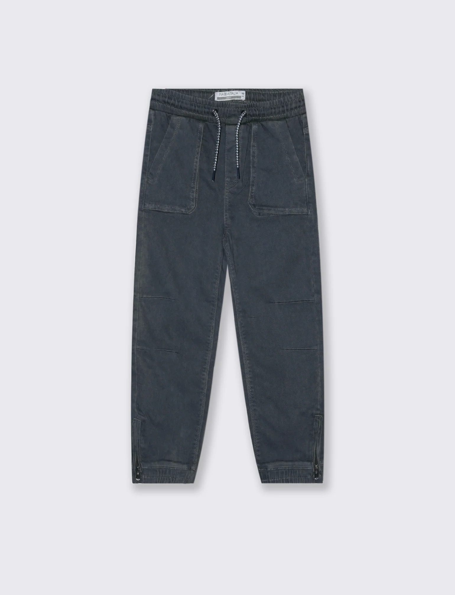 Jeans multicargo - Blu