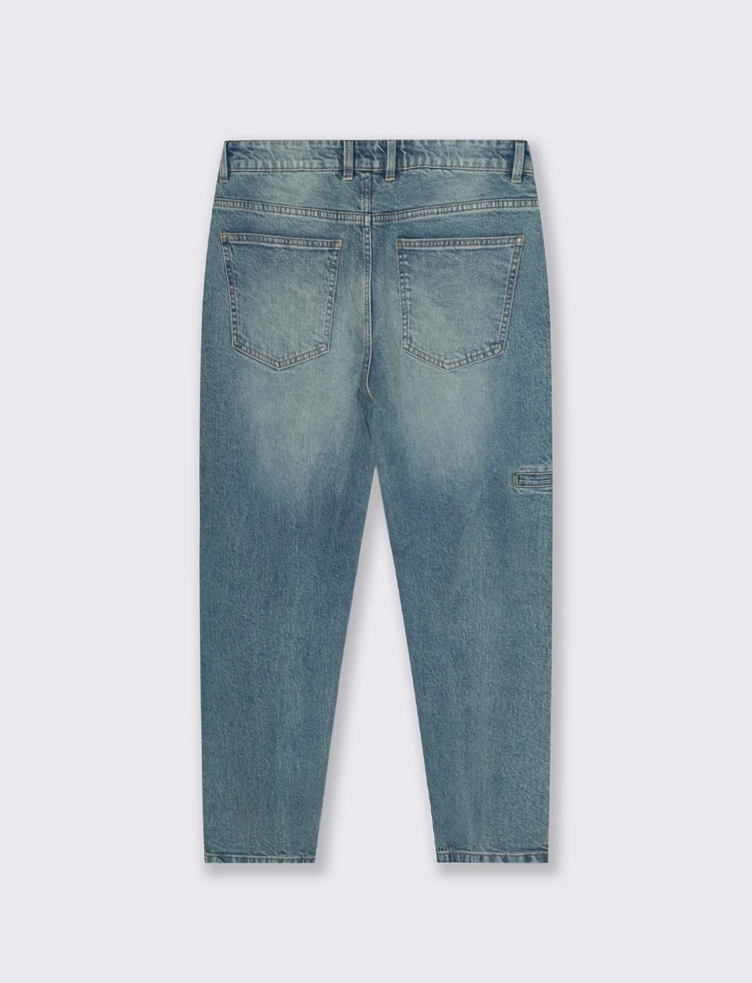 JEANS NEW CARROT FIT CON TASCHINO - Denim - Image 2