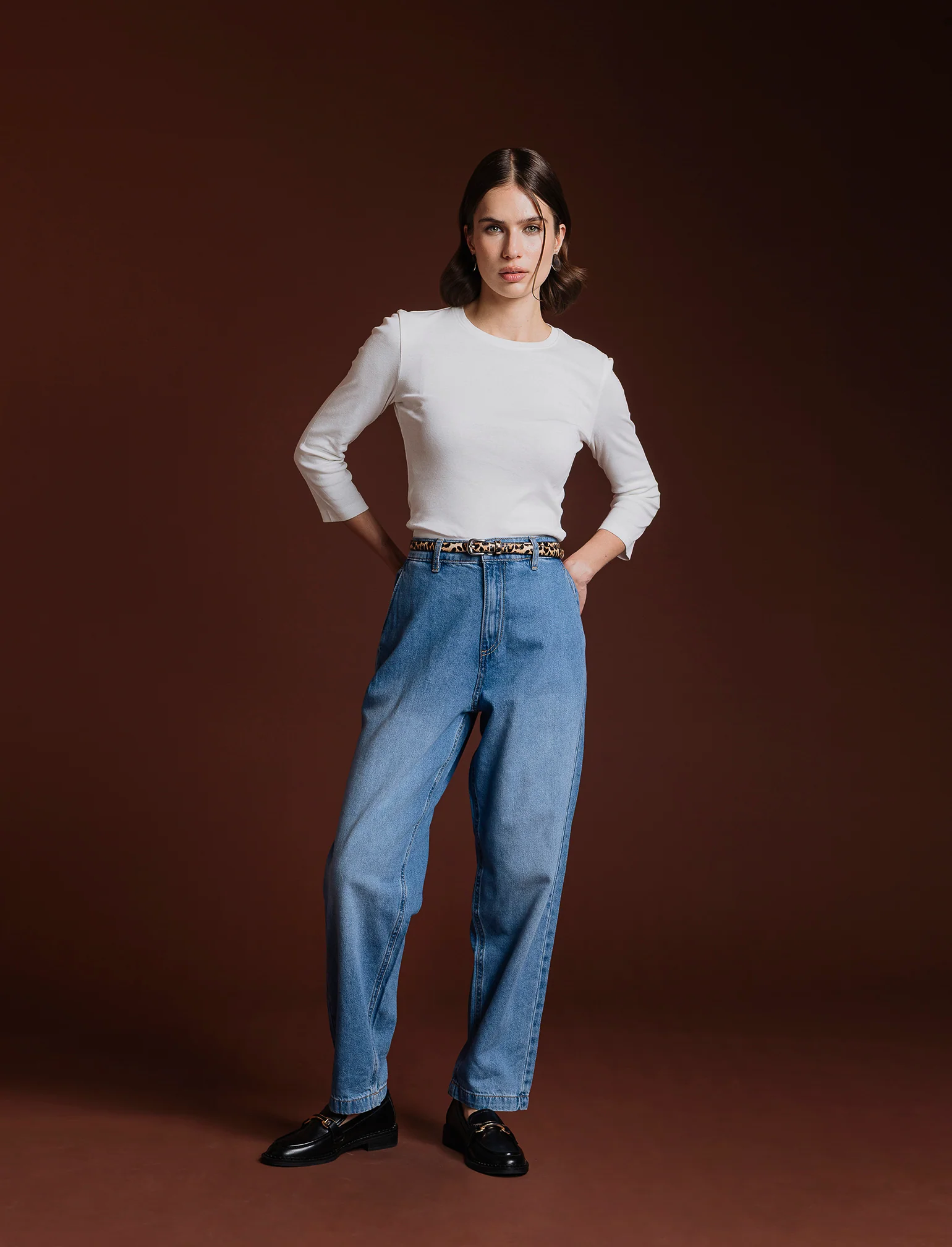 JEANS PAPERBAG - Denim - Image 3