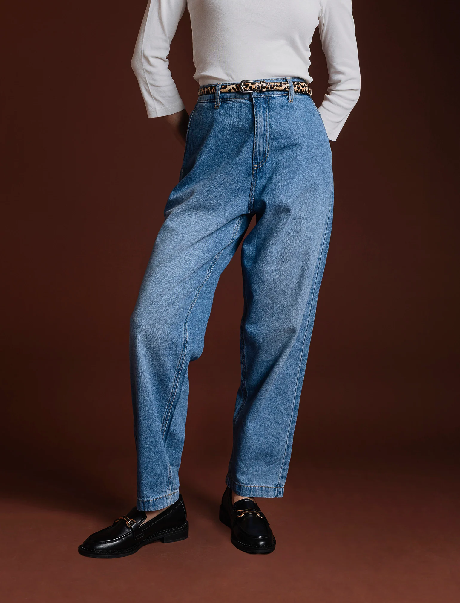 JEANS PAPERBAG - Denim - Image 4