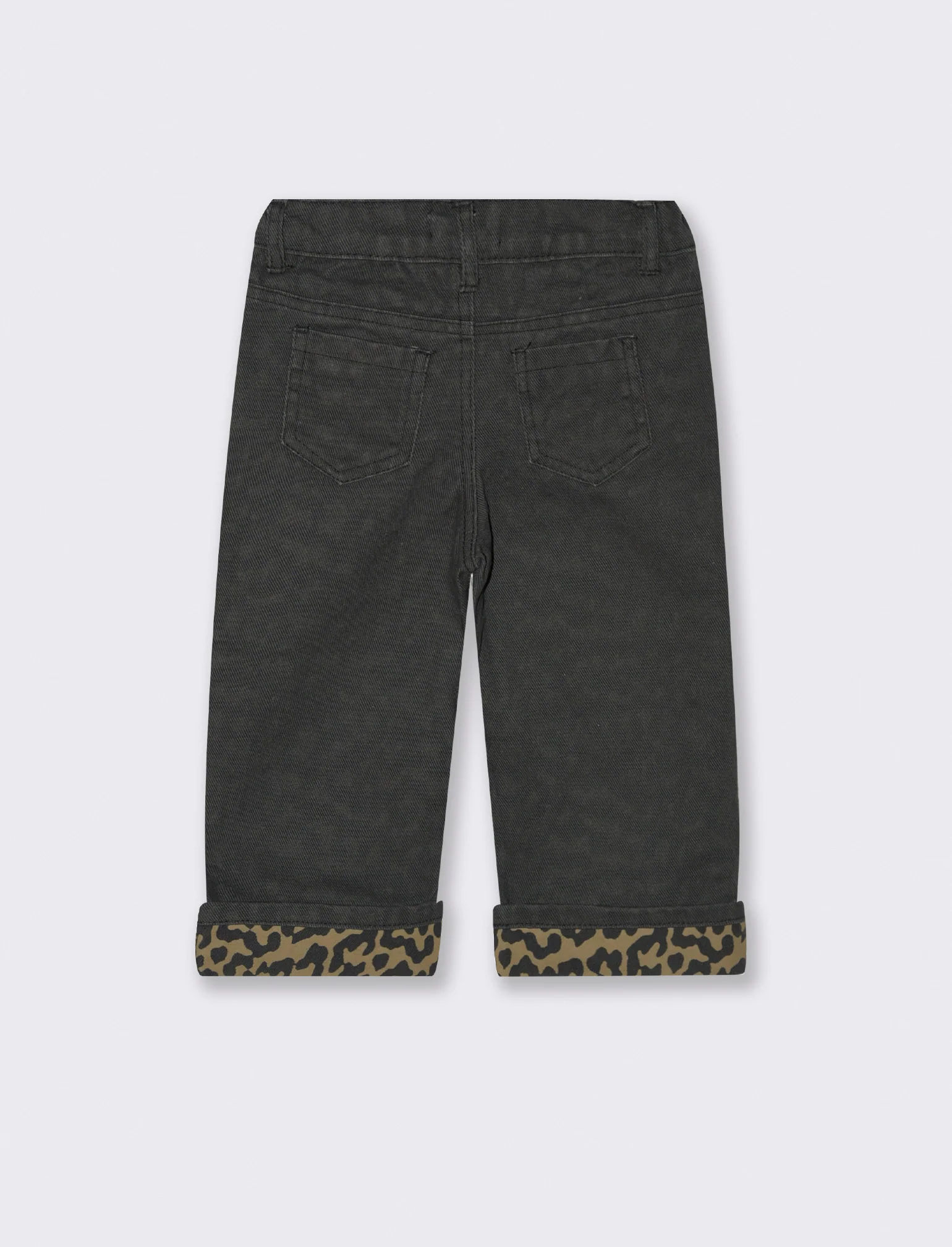 Jeans risvolto maculato - Maculato - Image 2