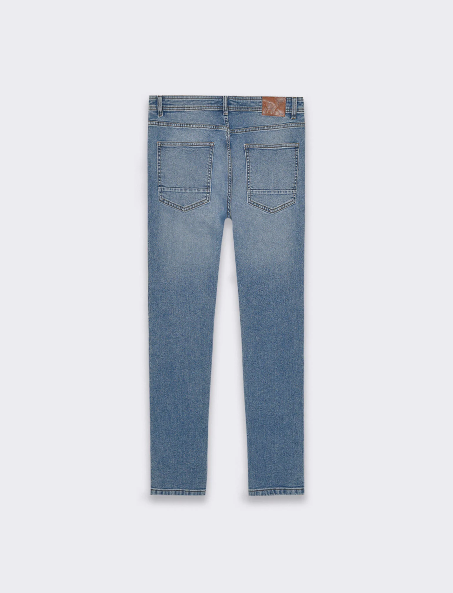 Jeans skinny fit blu medio da uomo - Denim - Image 5