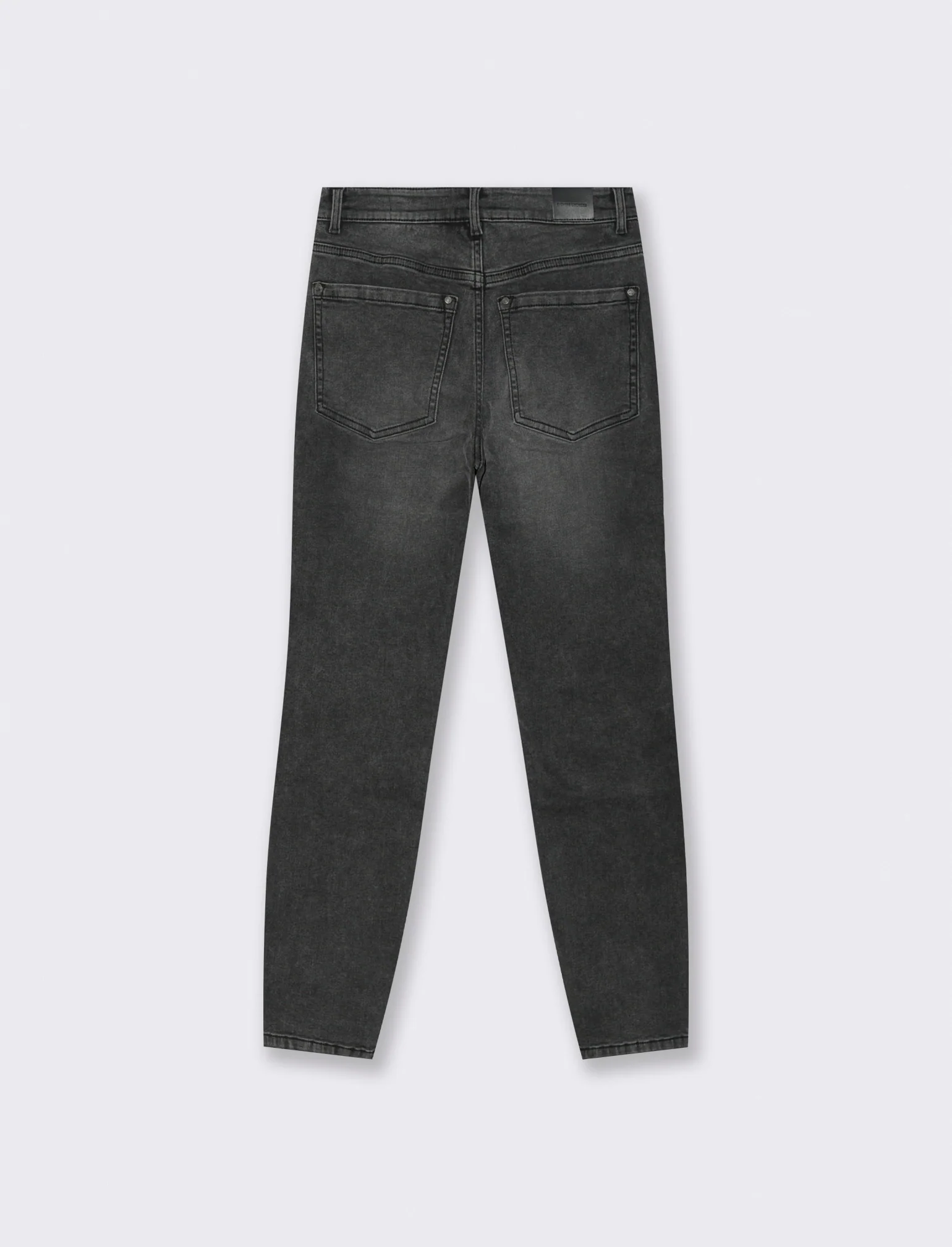 JEANS SKINNY VITA REGOLARE - Nero - Image 2