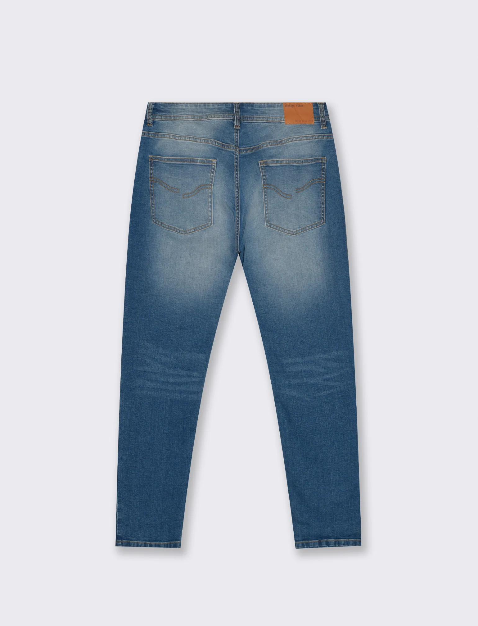 JEANS  SLIM TAPERED FIT BLU MEDIO - Denim - Image 2