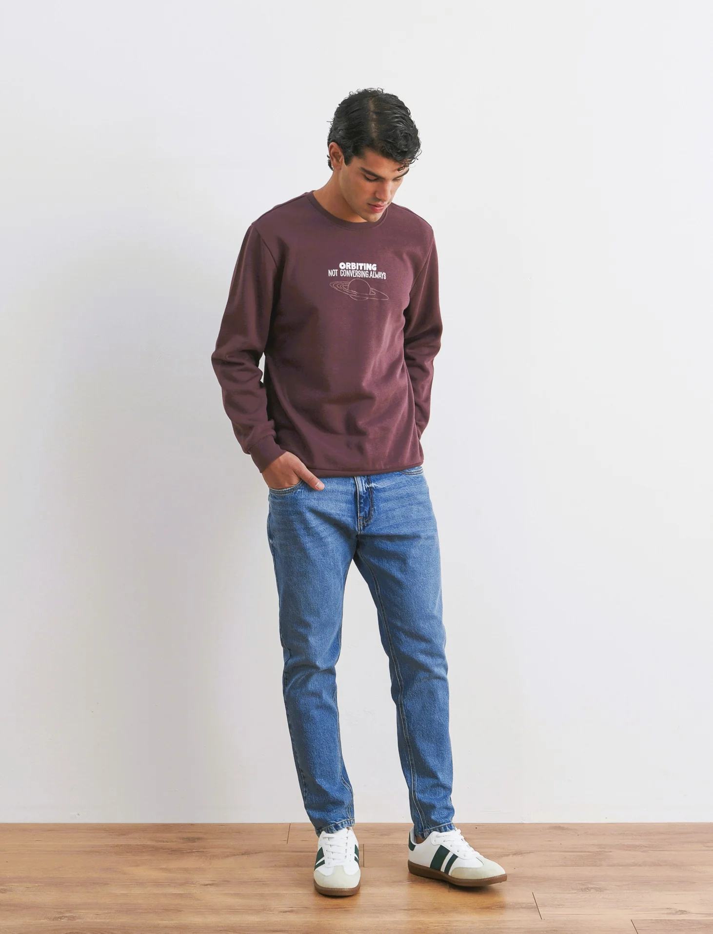 JEANS SLIM TAPERED FIT - Denim - Image 3