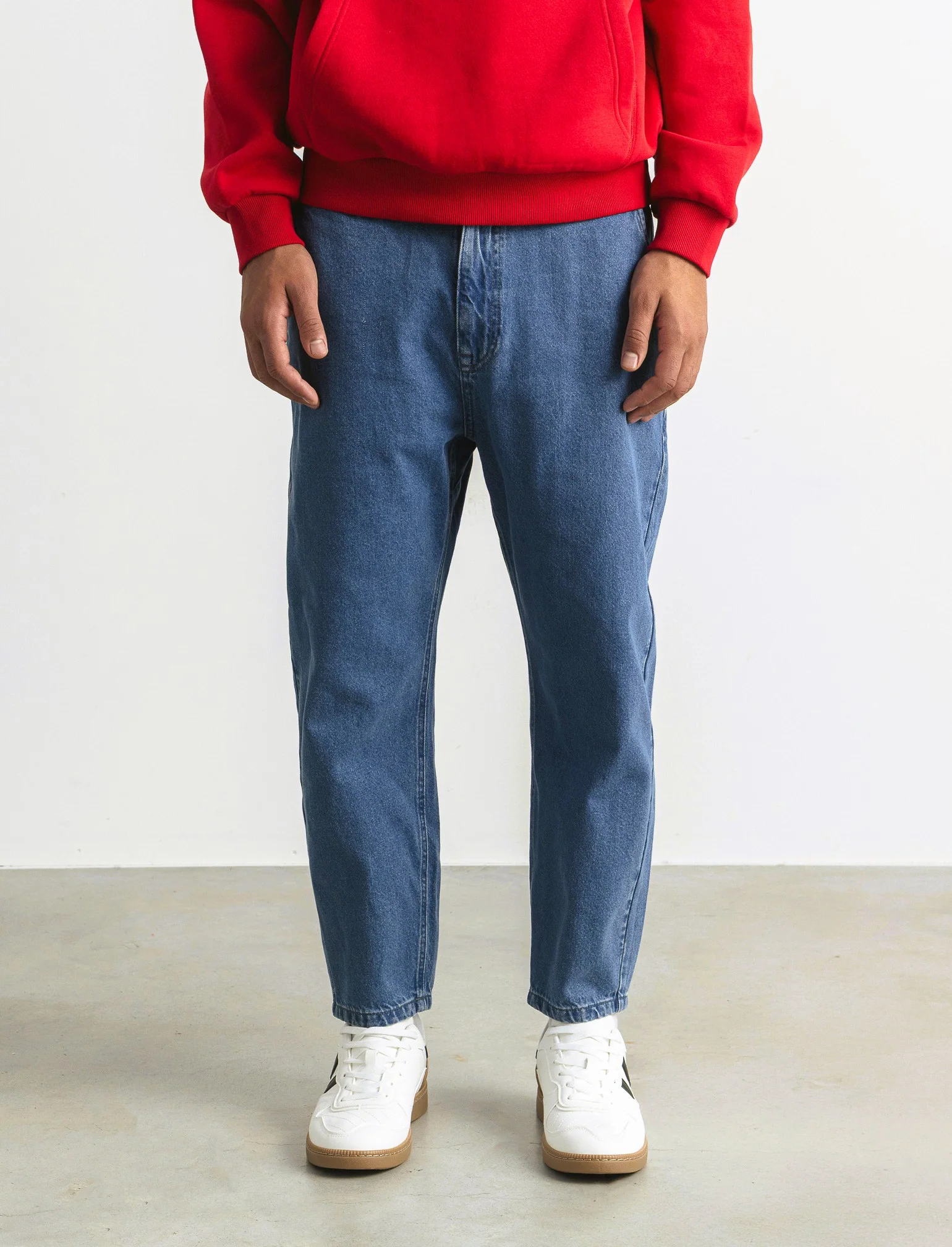 JEANS SLOUCHY FIT BLU MEDIO - Denim - Image 4