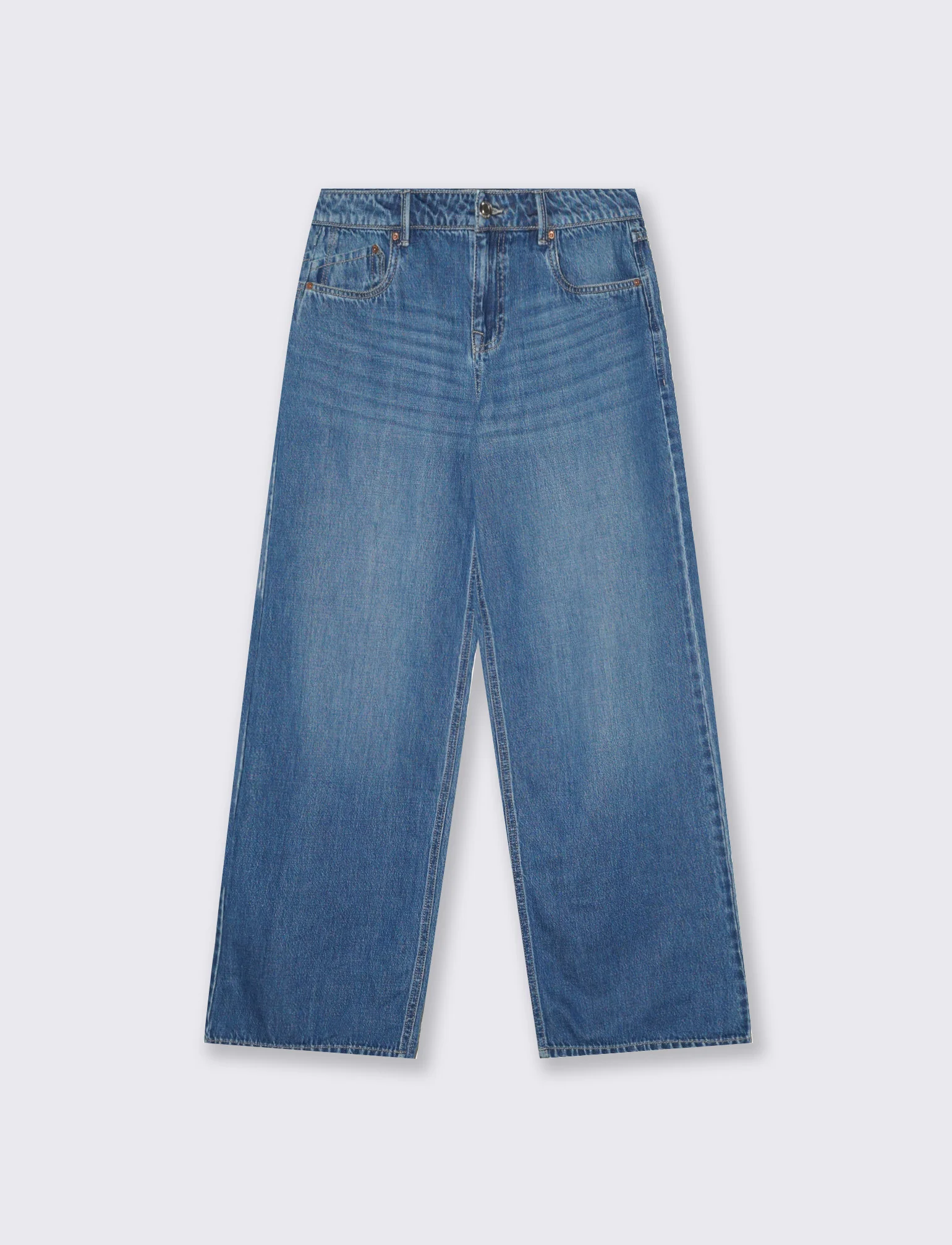 JEANS STRAIGHT LEG - Denim