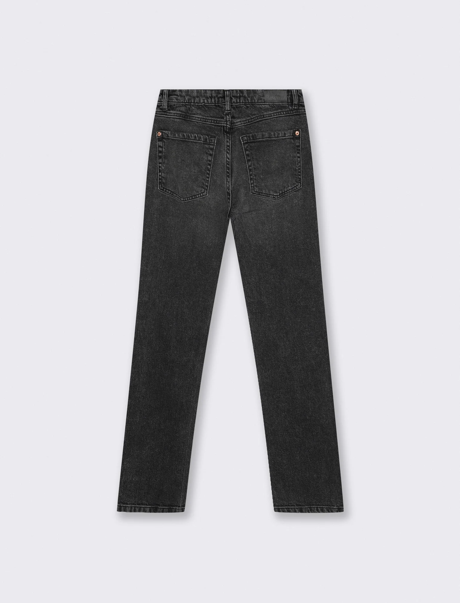 Jeans Straight Vita Media - Nero - Image 5