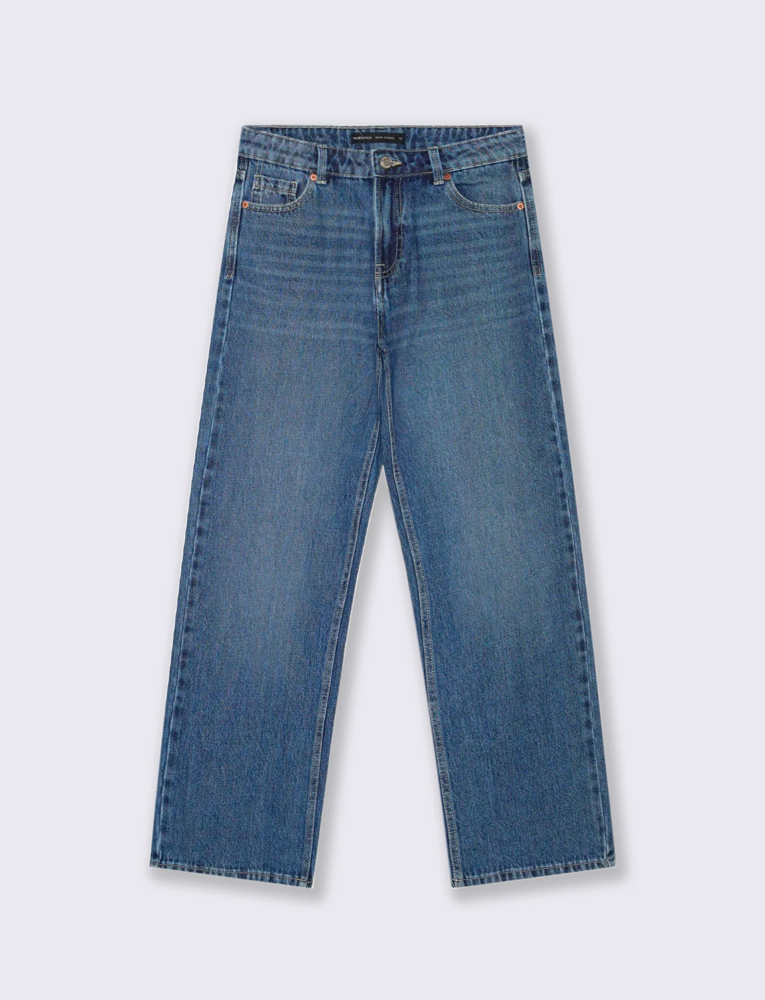JEANS WIDE LEG - DENIM SCURO