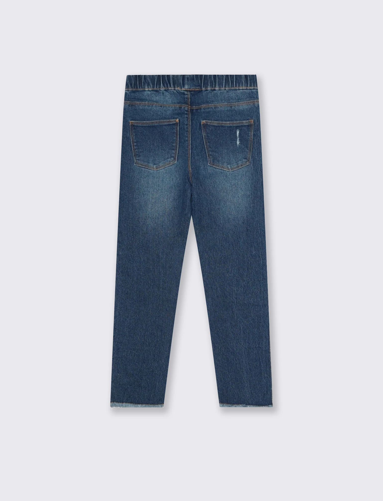 Jeggings denim stretch skinny con tasche - Denim - Image 2