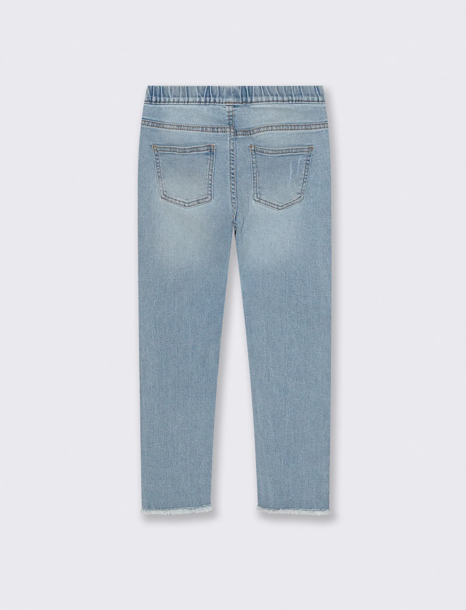 Jeggings slim fit con dettagli trendy - Denim chiaro - Image 2