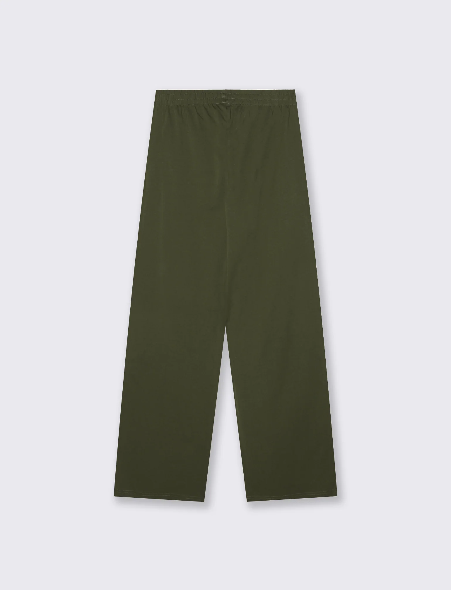 Jogger Basico con Elastico e Tasche - Kaky 1