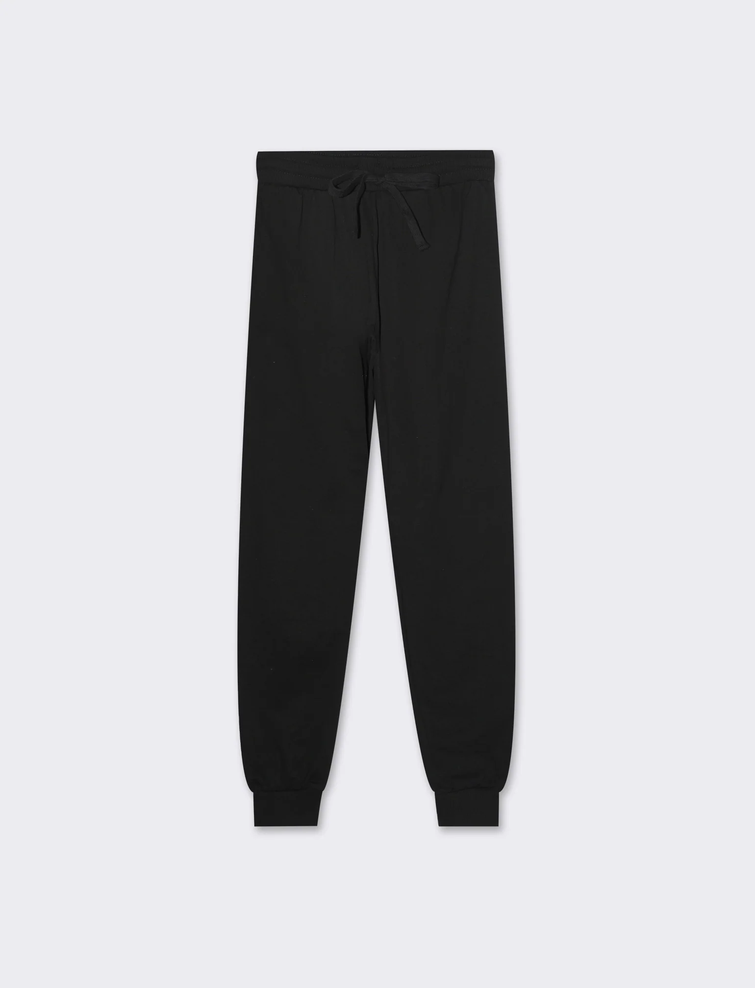 Jogger basico con tasche verticali da donna - Nero - Image 4